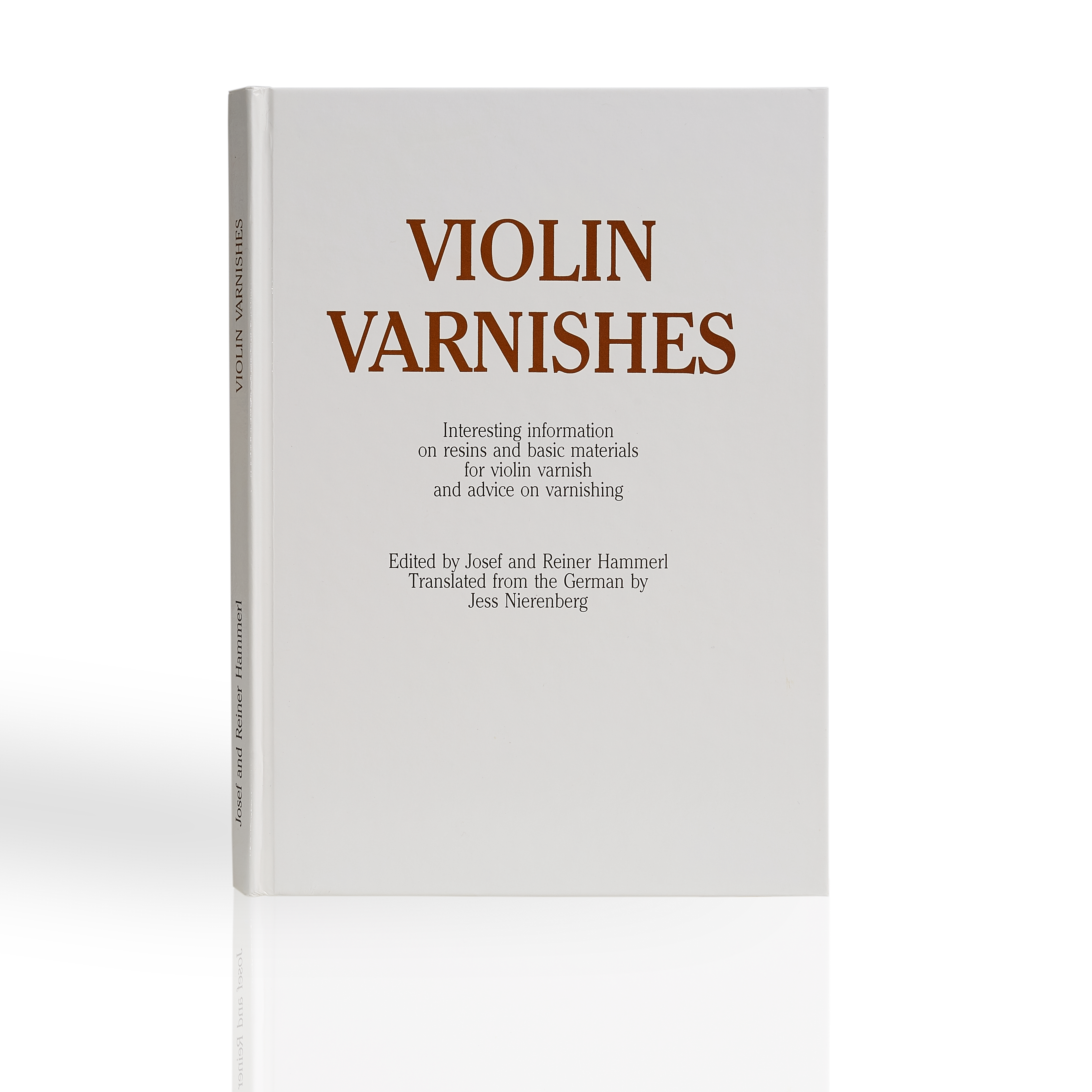 Book  VIOLIN VARNISHES  4. Edition
