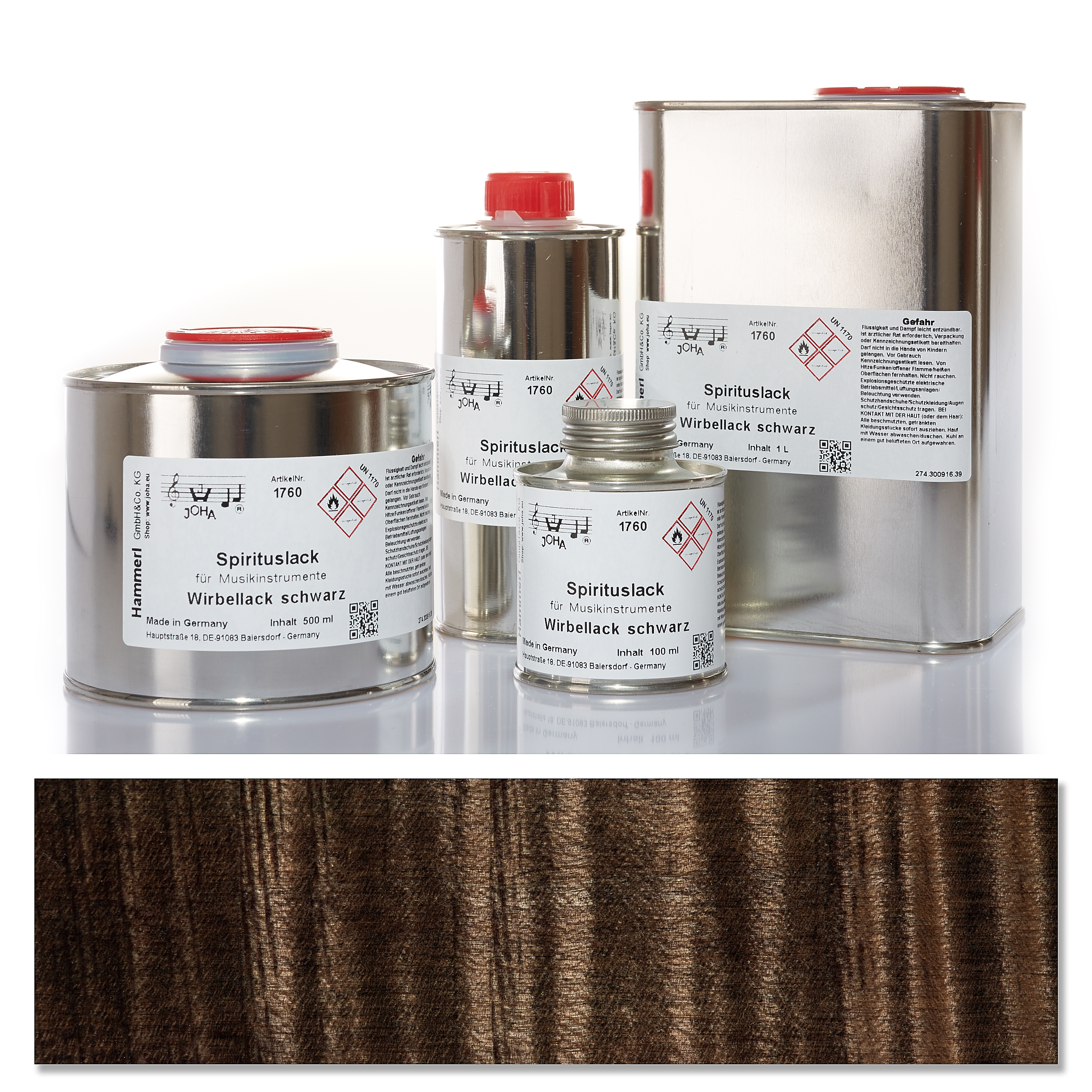 Peg varnish black