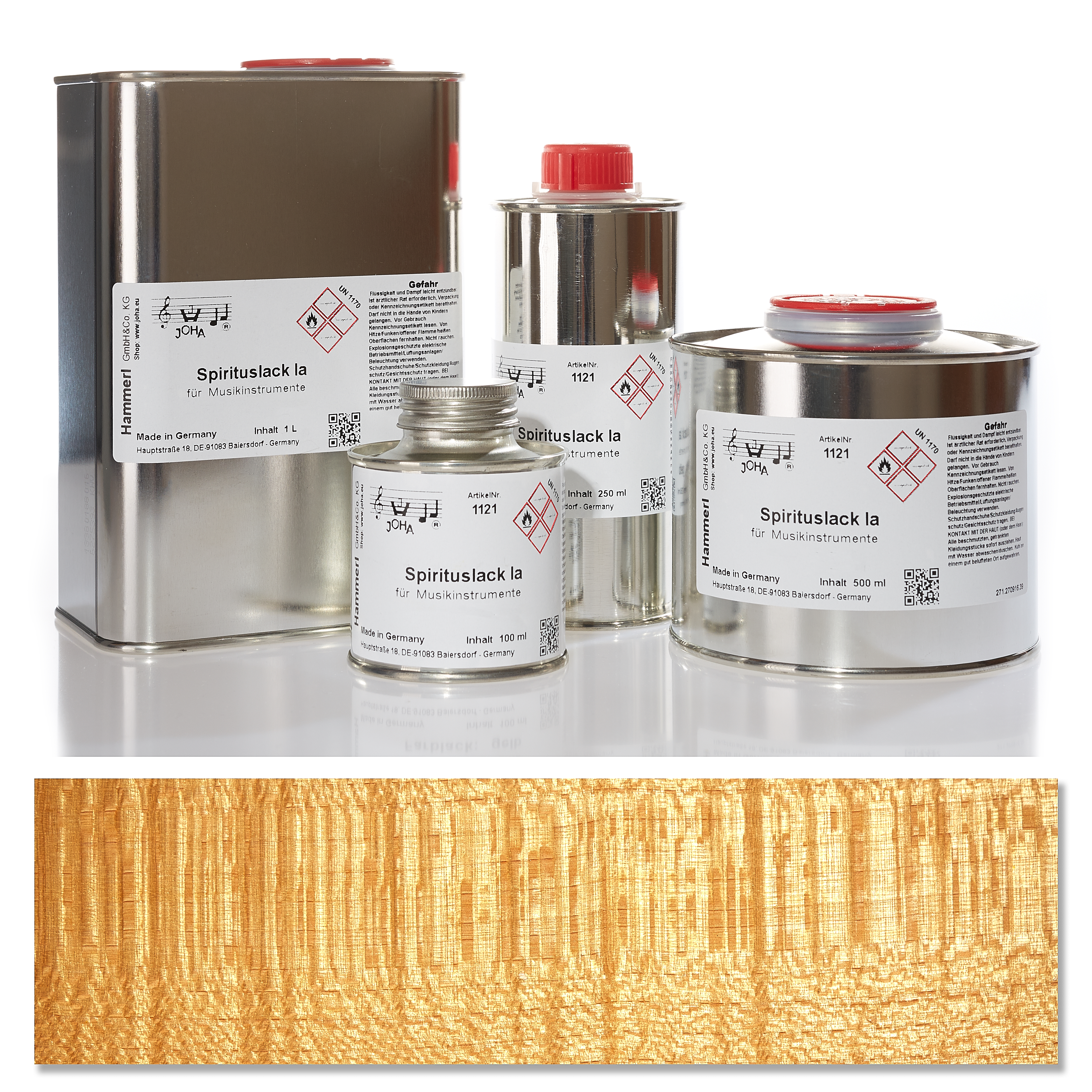 Spirit color varnish Ia, colorless