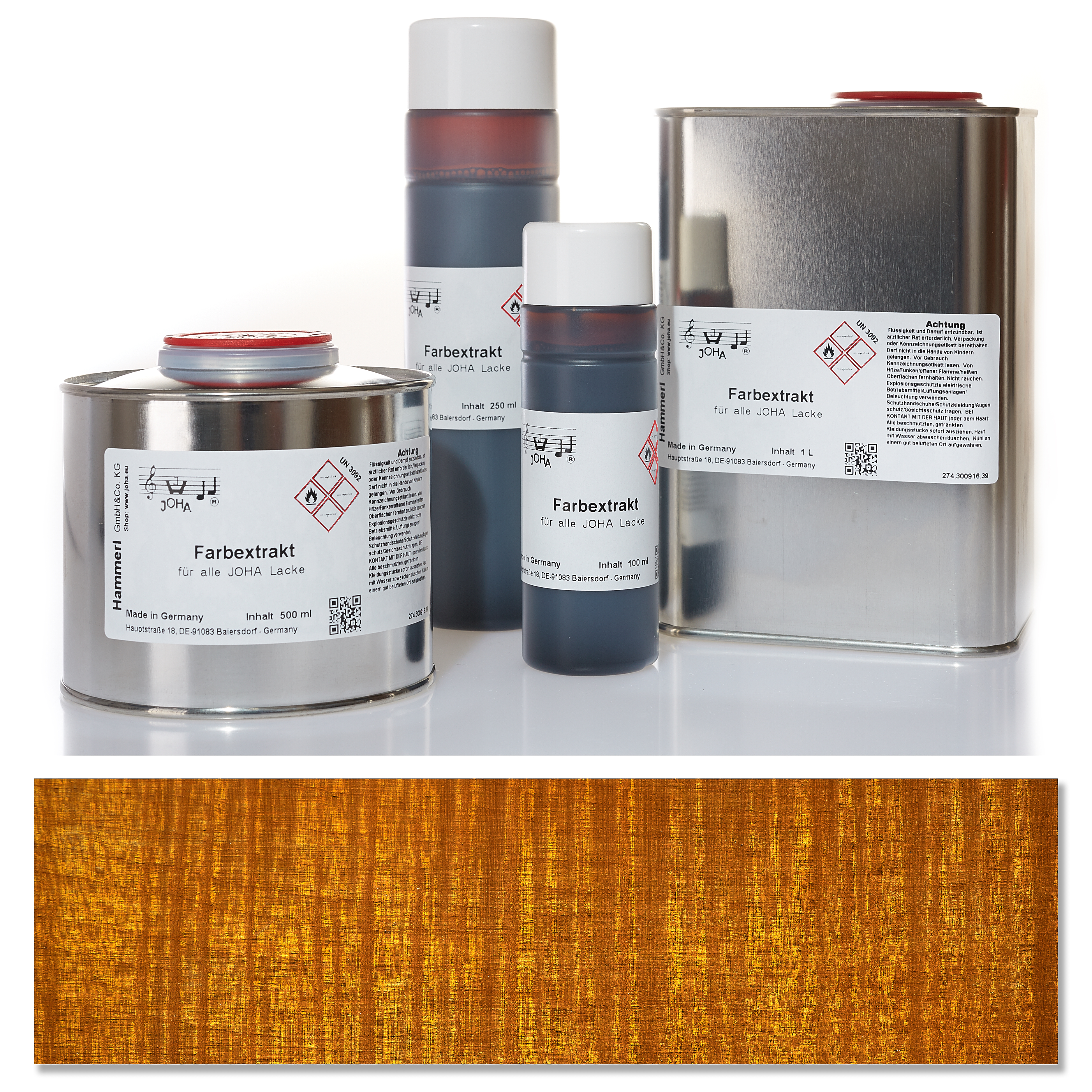 Color extract amber