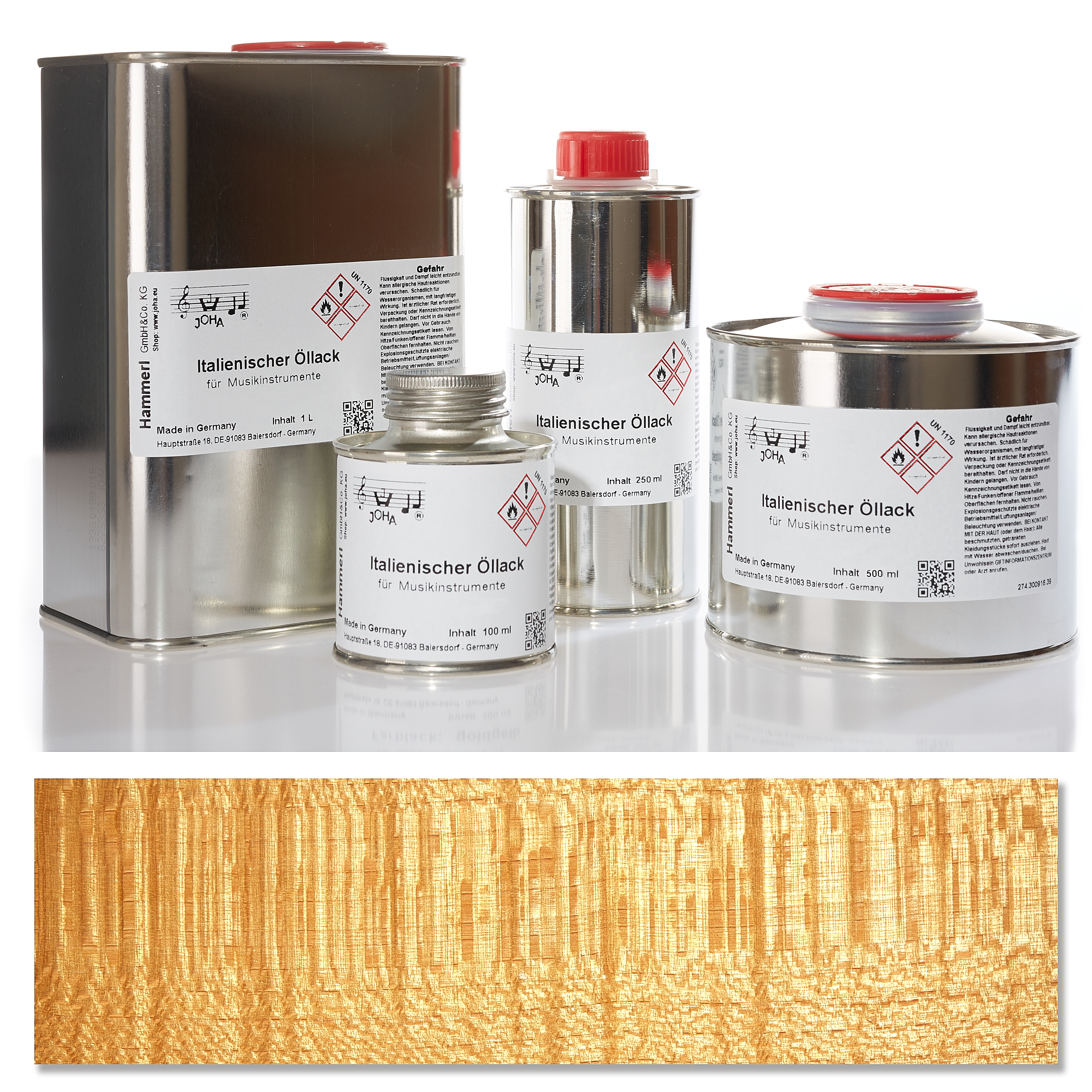 Italian oil varnish, color varnish colorless