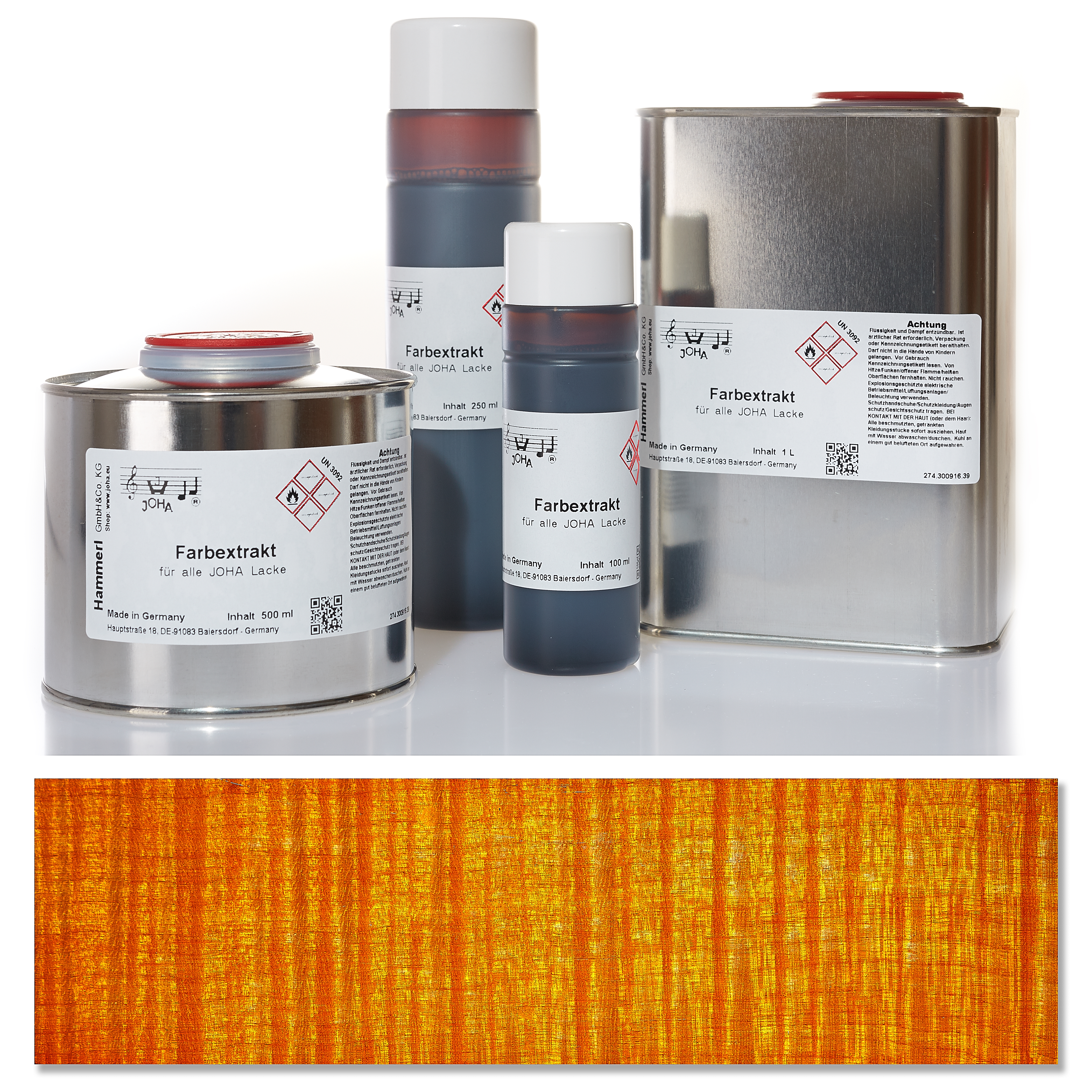 Color extract golden yellow