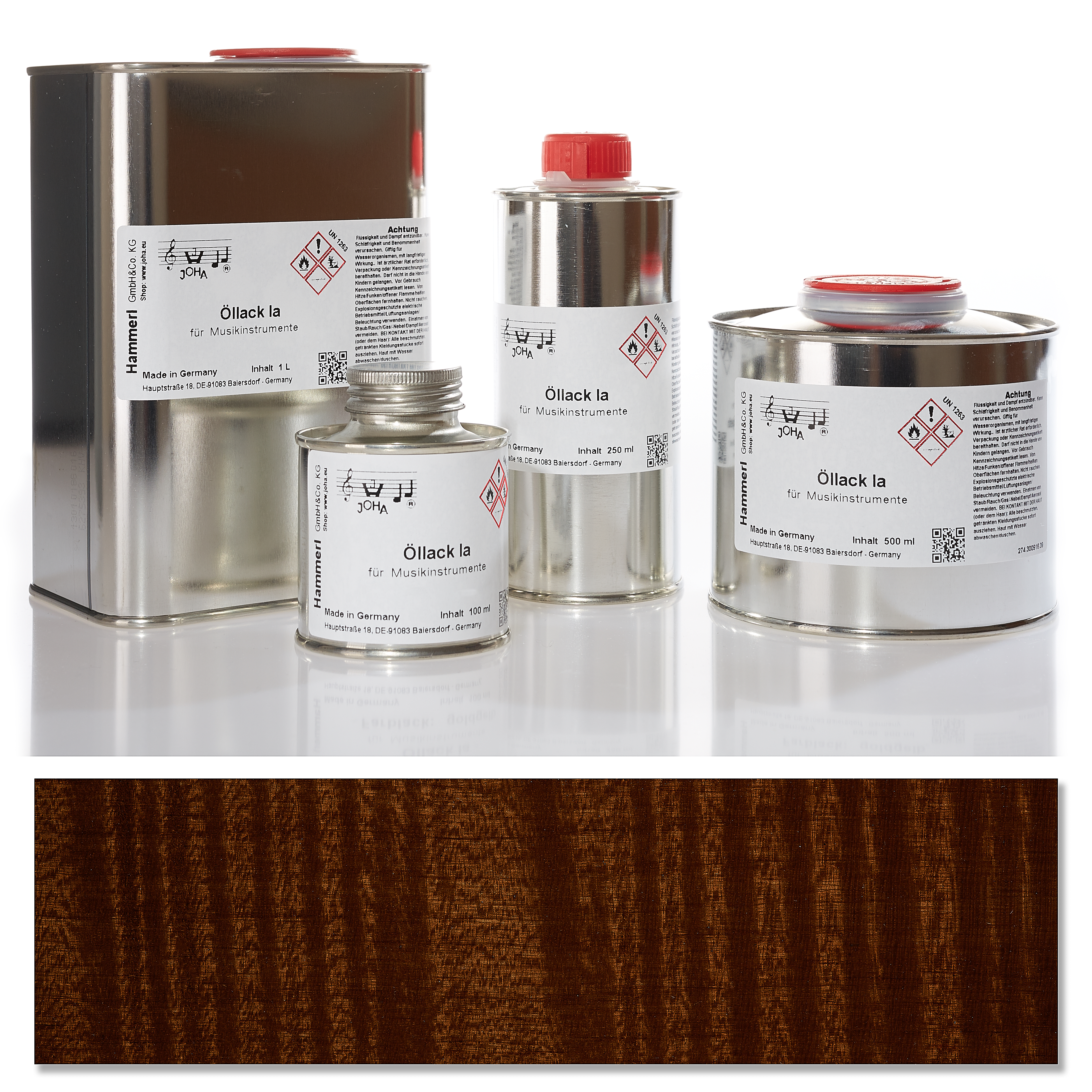 Oil varnish Ia, color varnish darkbrown