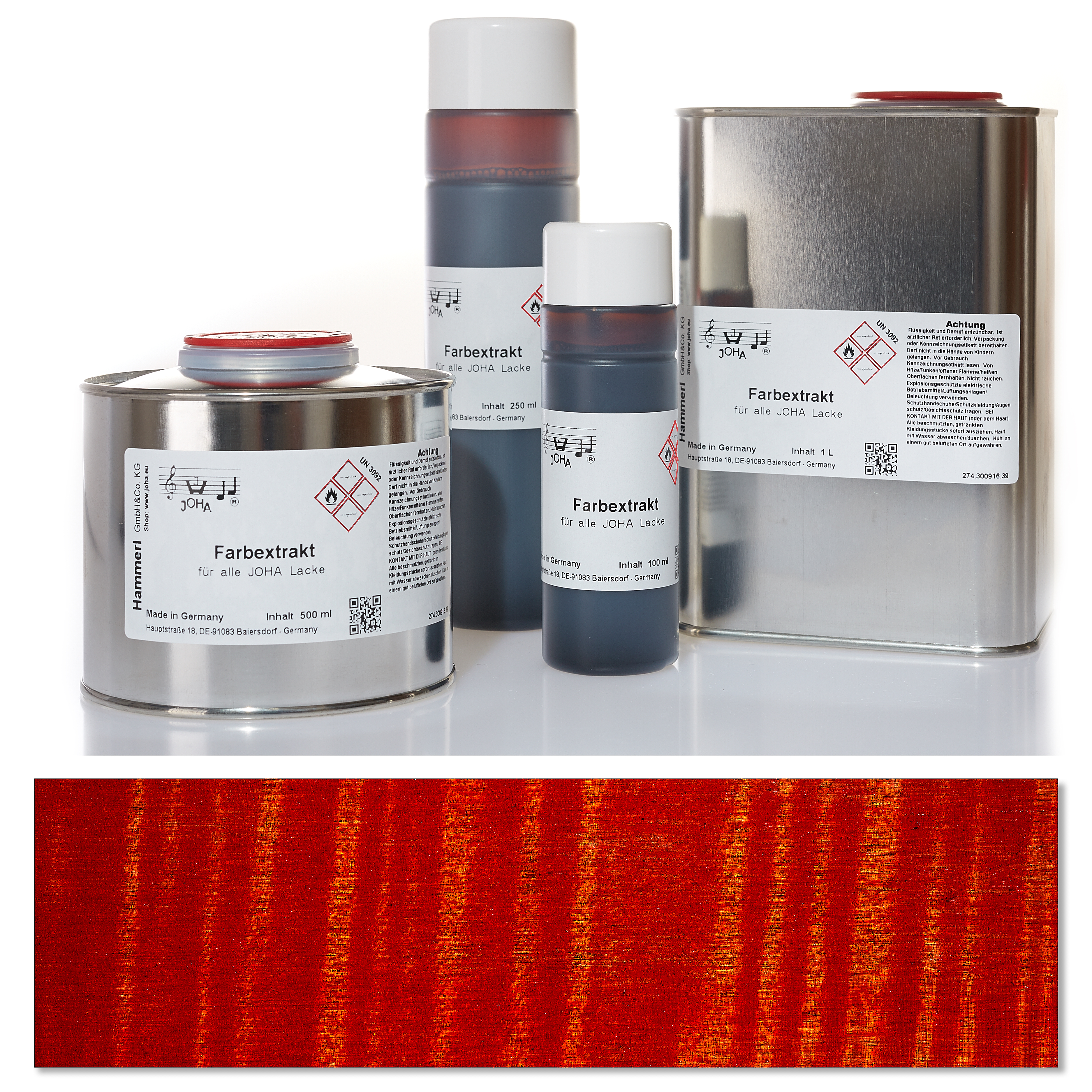 Color extract red