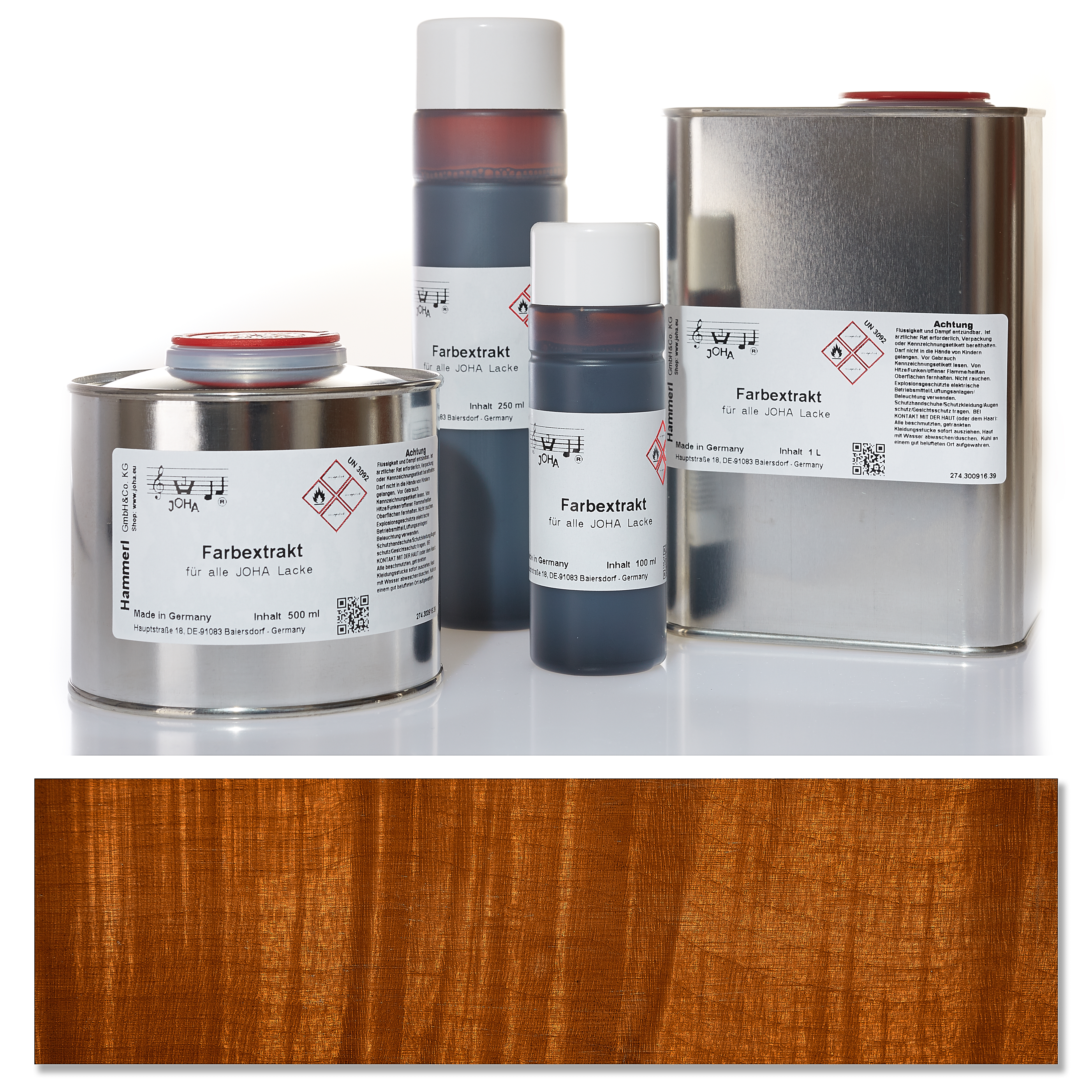 Color extract golden brown