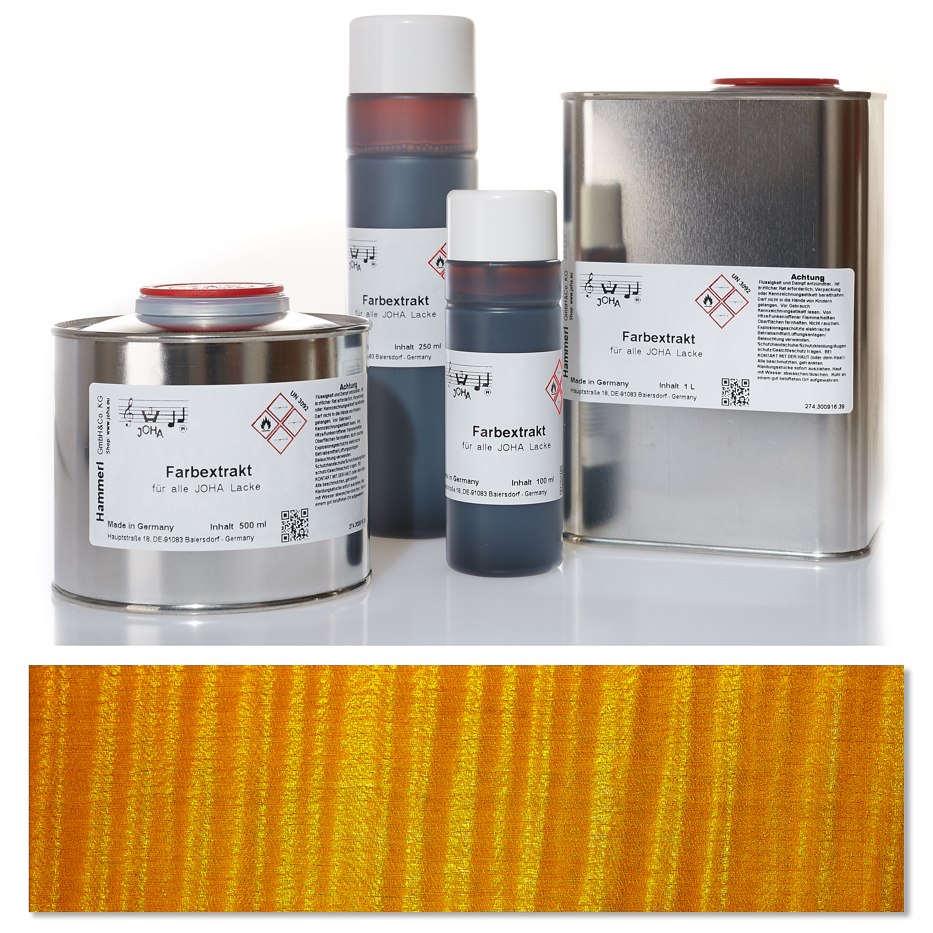 Color extract yellow